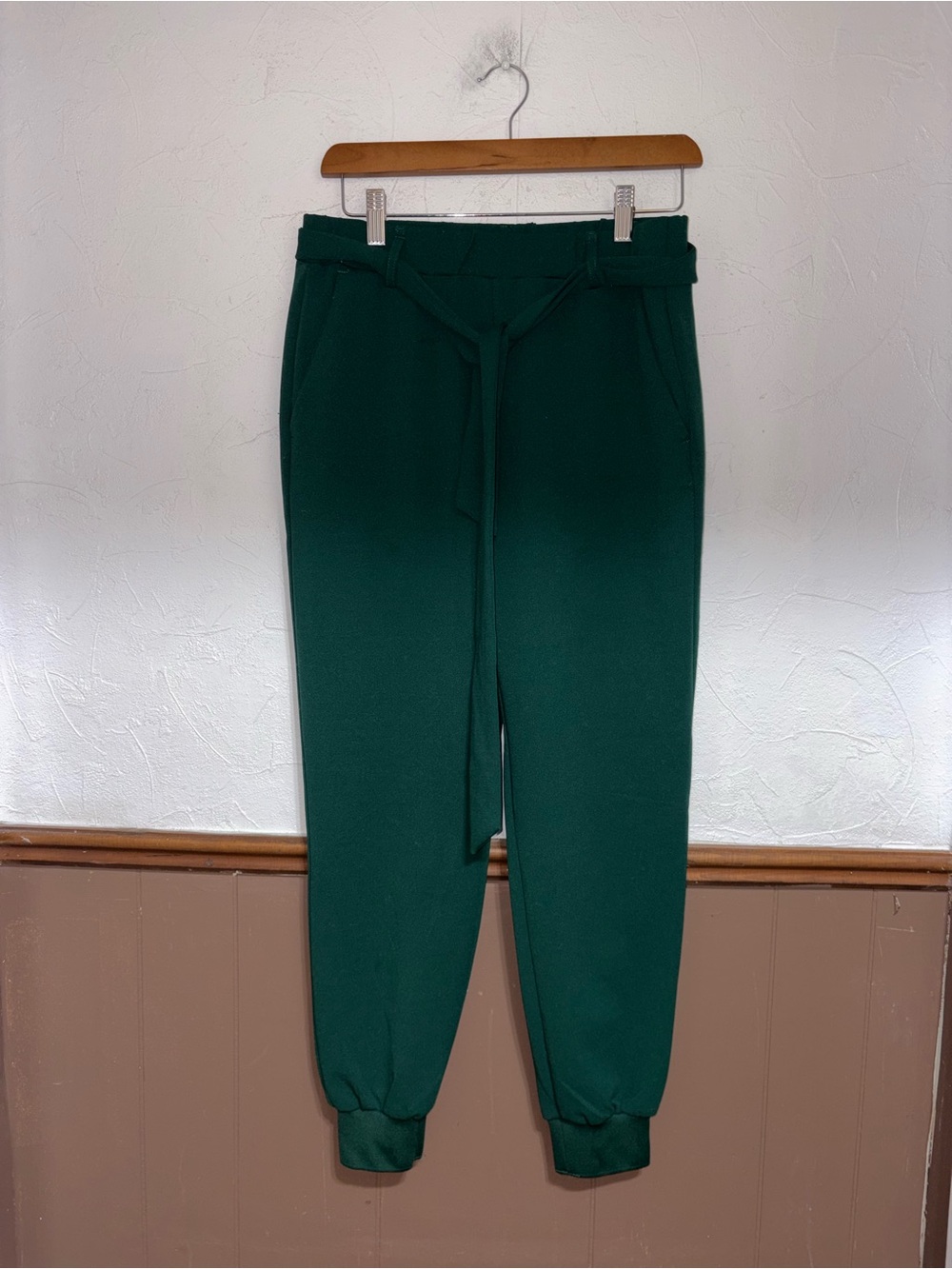 Rachel Zoe | Green Belted Joggers